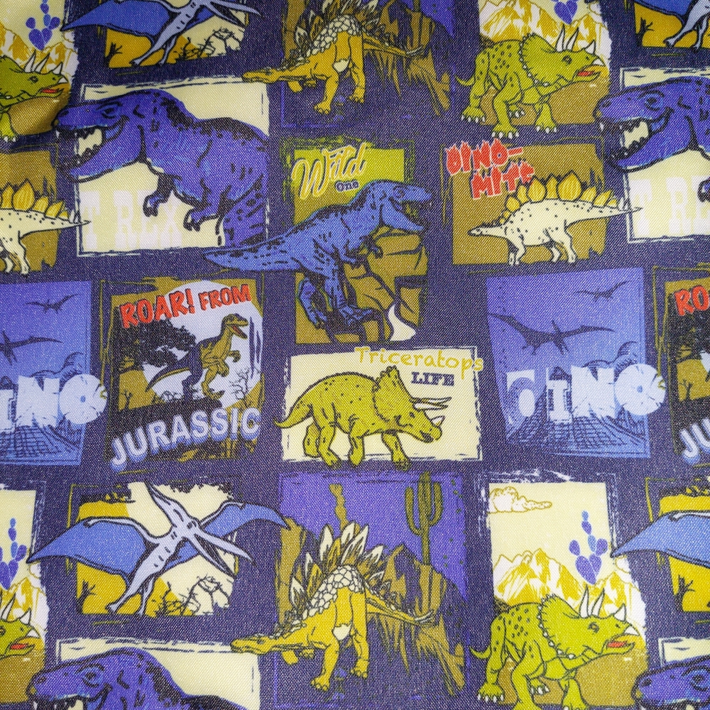 Dinosaur Patchwork Backpack - Picture 9 of 9